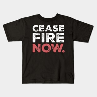 Ceasefire Now Kids T-Shirt